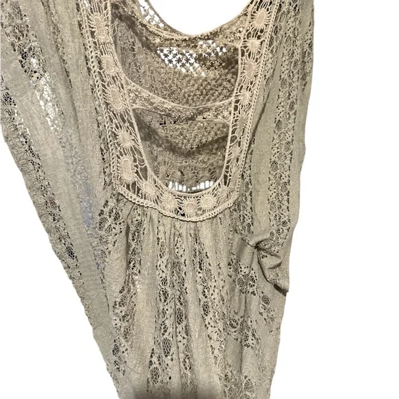 Streetwear Society Boho Crochet  Women's Top small - Picture 3 of 5